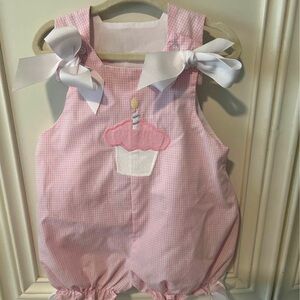 Pink Cupcake Kids One Piece